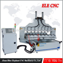 Profissional fornecedor de madeira de 4 eixos cnc router com servo Japão YASKAWA